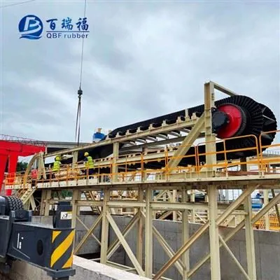 حزام ناقل جانبي مضاد للالتصاق